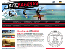 Tablet Screenshot of kitekahunas.com